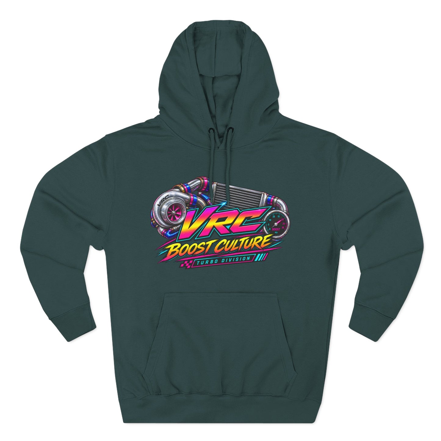 VRC Boost Culture Hoodie – Built Not Bought Turbo Racing Hoodie