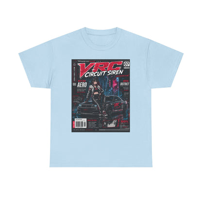 Cyberpunk Tee — "VRC Circuit Siren" Graphic T-Shirt