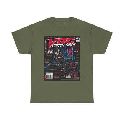 Cyberpunk Tee — "VRC Circuit Siren" Graphic T-Shirt