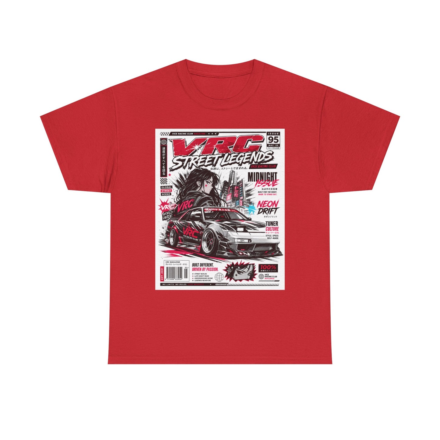 VRC Street Legends Tee – Midnight Drift Edition  Description