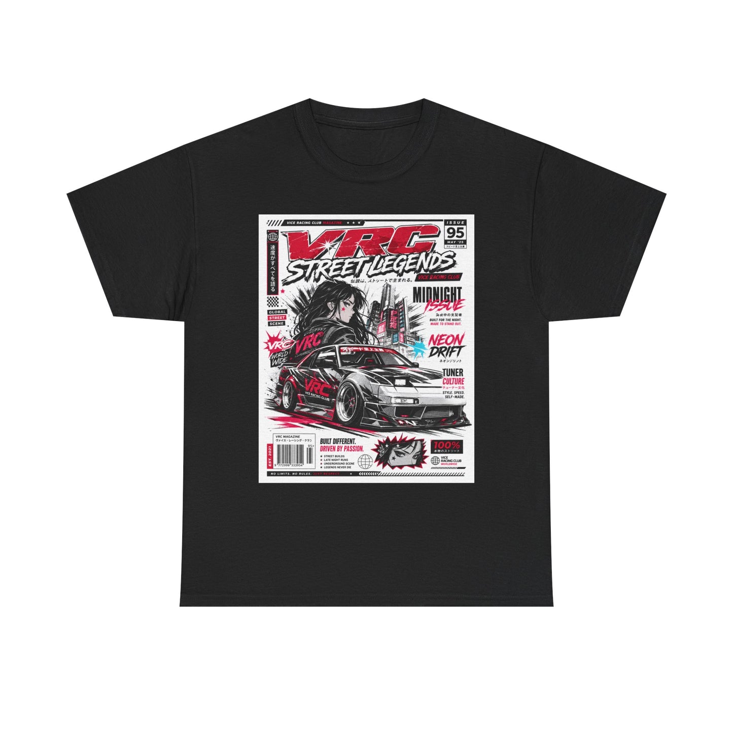 VRC Street Legends Tee – Midnight Drift Edition  Description