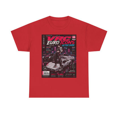 VRC Euro Icons After Dark Racing Graphic Tee – Neon Street Legends Shirt