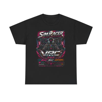VRC Sim Racer Neon Racing Graphic Tee