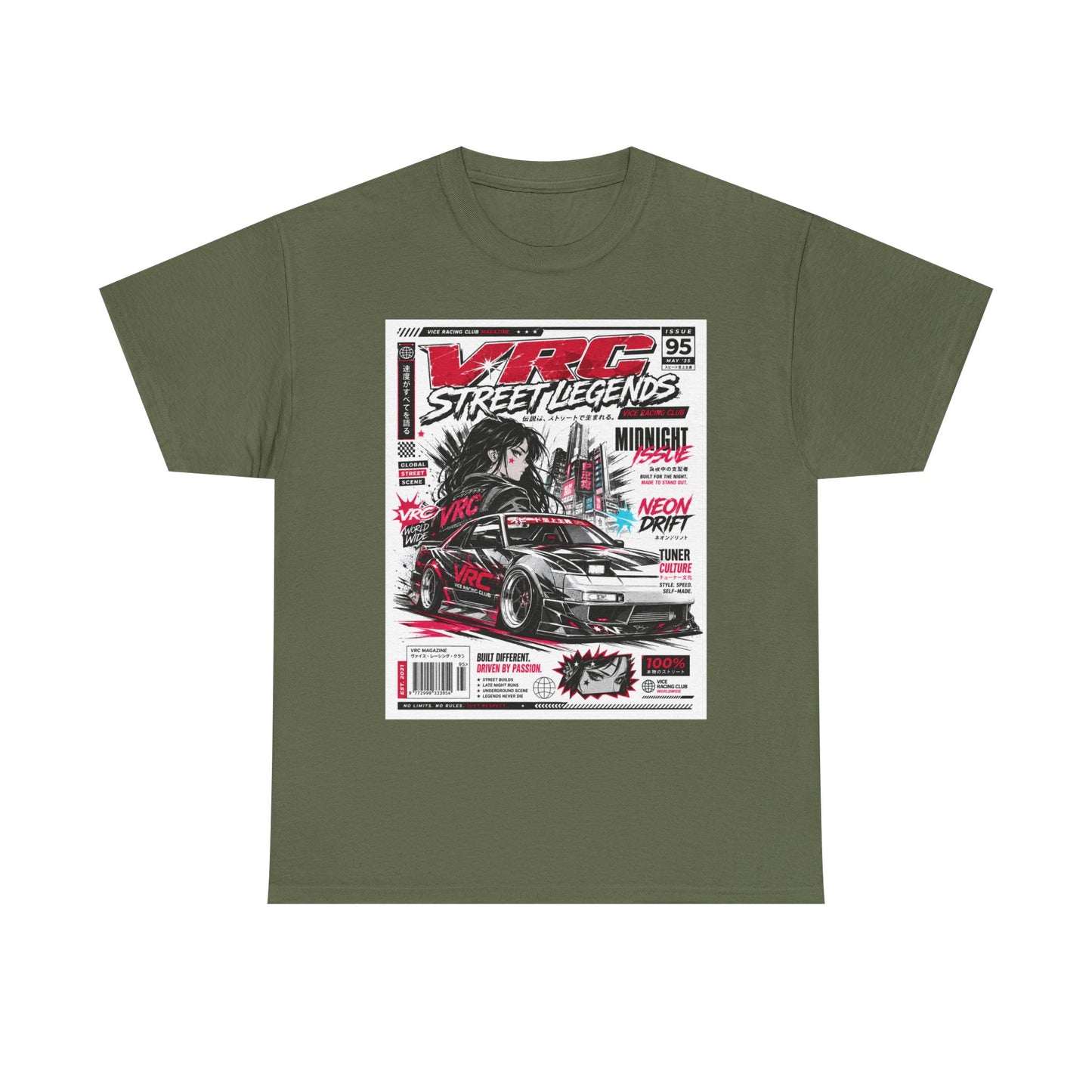VRC Street Legends Tee – Midnight Drift Edition  Description