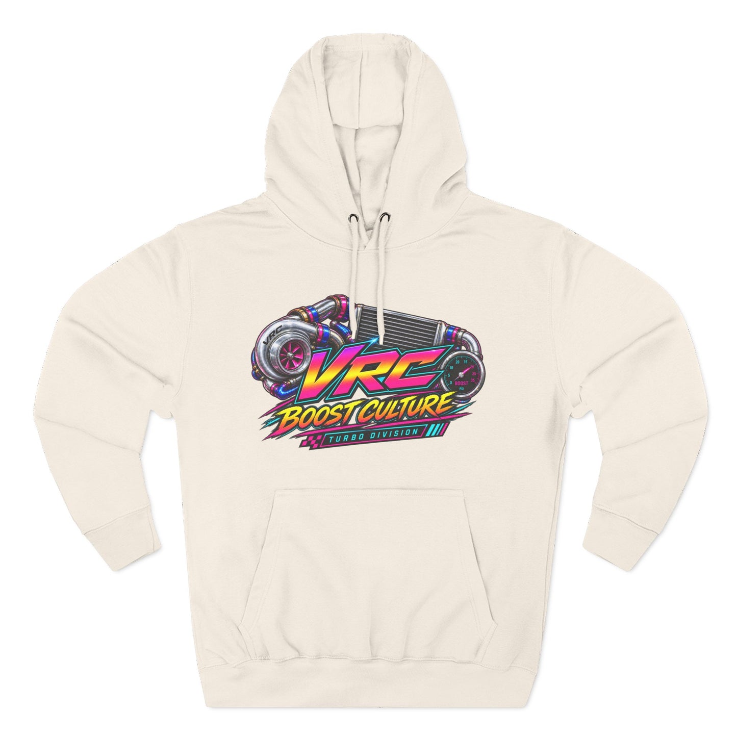 VRC Boost Culture Hoodie – Built Not Bought Turbo Racing Hoodie