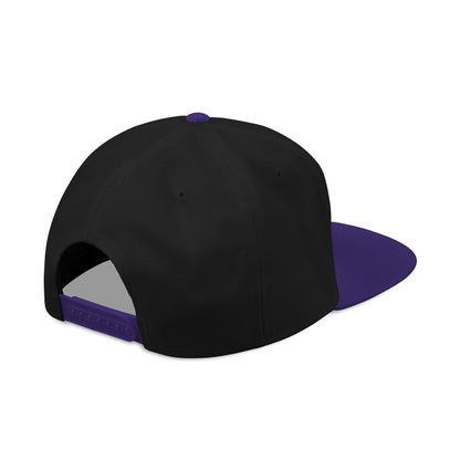 VRC Built after Dark Neon Palm Snapback Hat — 'Built After Dark' Embroidered Cap