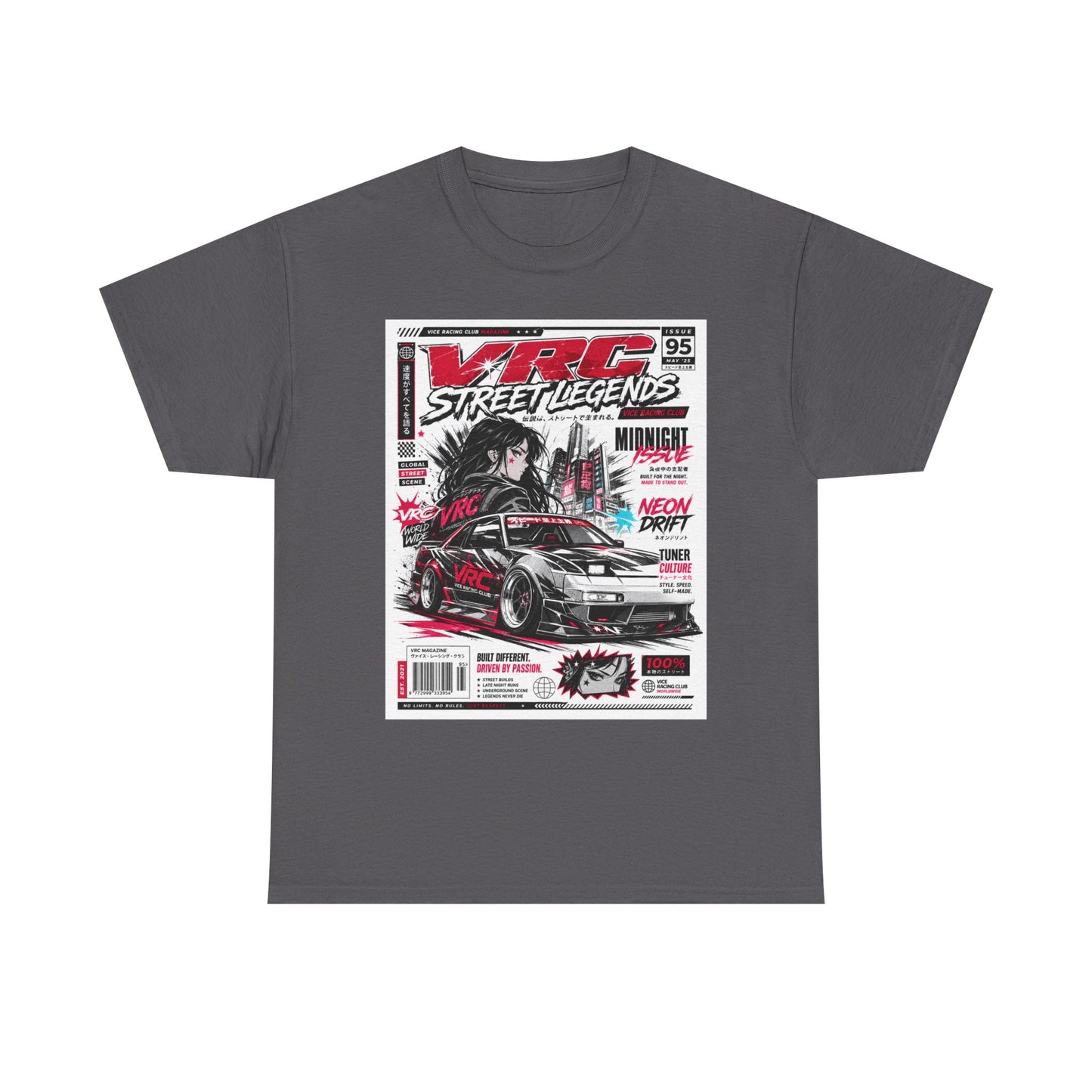 VRC Street Legends Tee – Midnight Drift Edition  Description