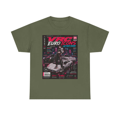 VRC Euro Icons After Dark Racing Graphic Tee – Neon Street Legends Shirt