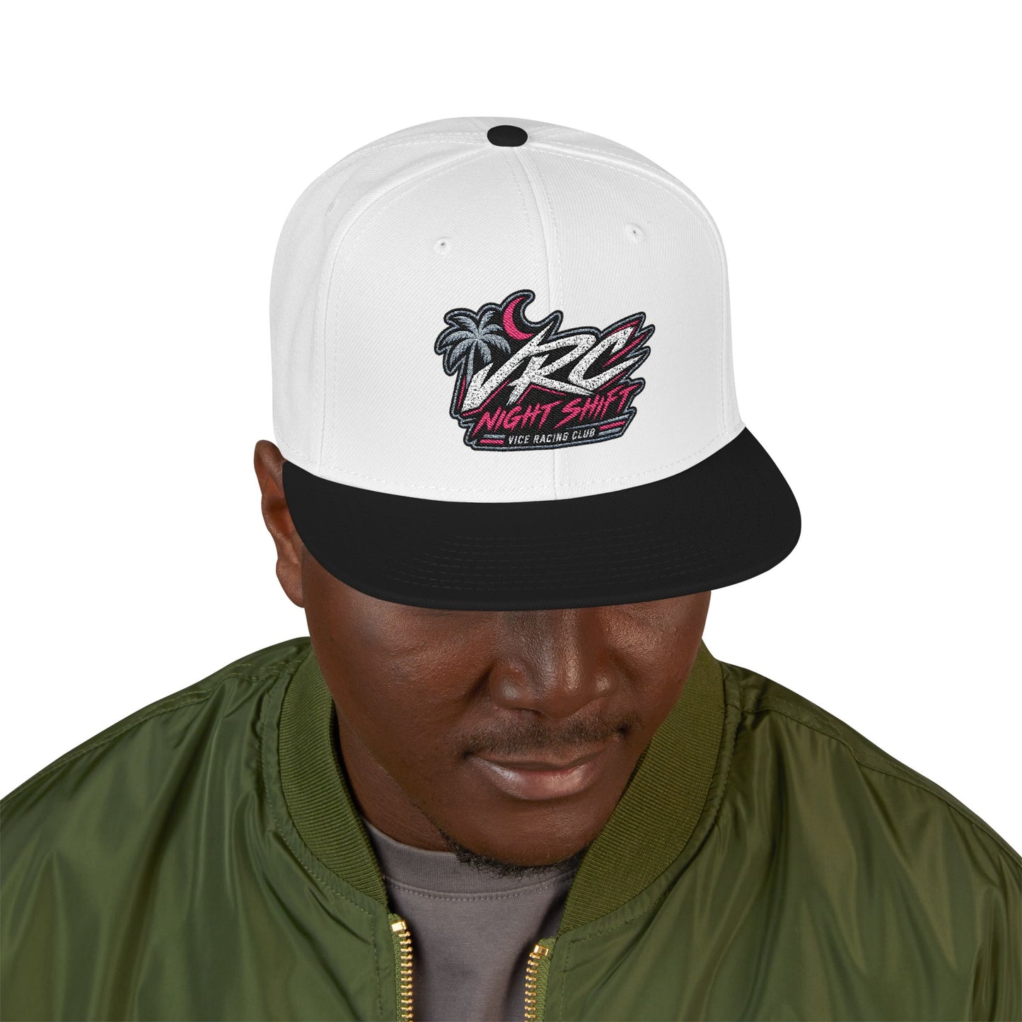 VRC Night Shift Snapback Hat – Vice Racing Club Embroidered Street Racing Cap
