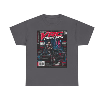 Cyberpunk Tee — "VRC Circuit Siren" Graphic T-Shirt