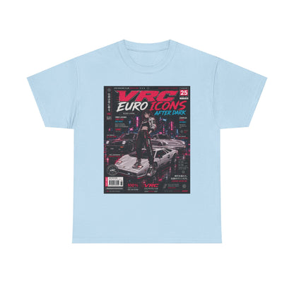 VRC Euro Icons After Dark Racing Graphic Tee – Neon Street Legends Shirt