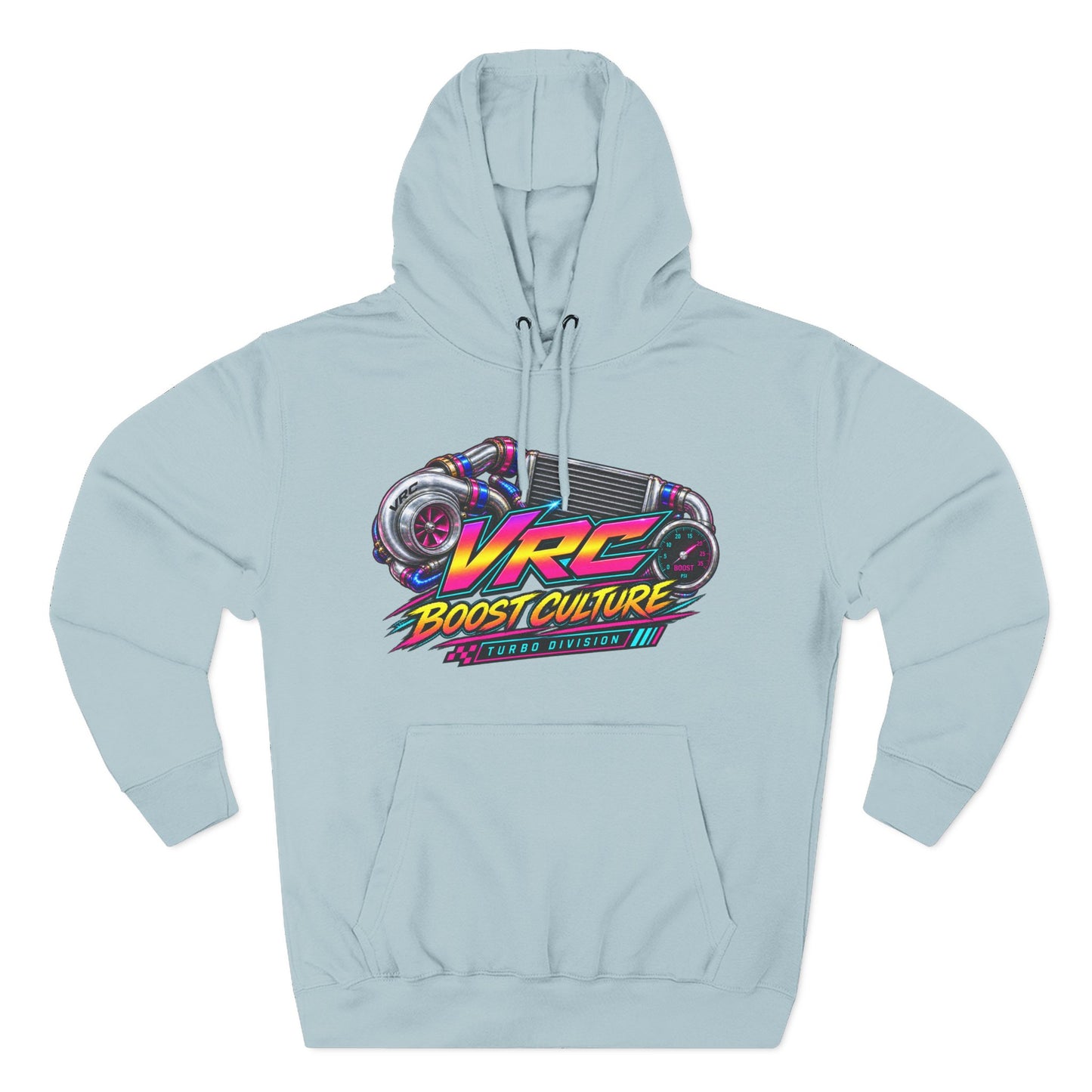 VRC Boost Culture Hoodie – Built Not Bought Turbo Racing Hoodie