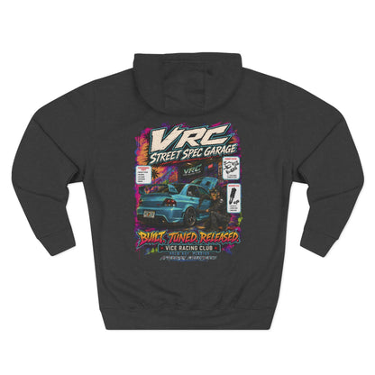VRC Boost Culture Hoodie – Neon Turbo Street Racing Graphic Hoodie