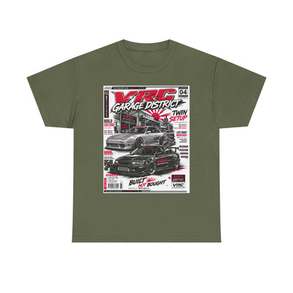 VRC Garage District Twin Setup Graphic Tee – Built Not Bought Shirt
