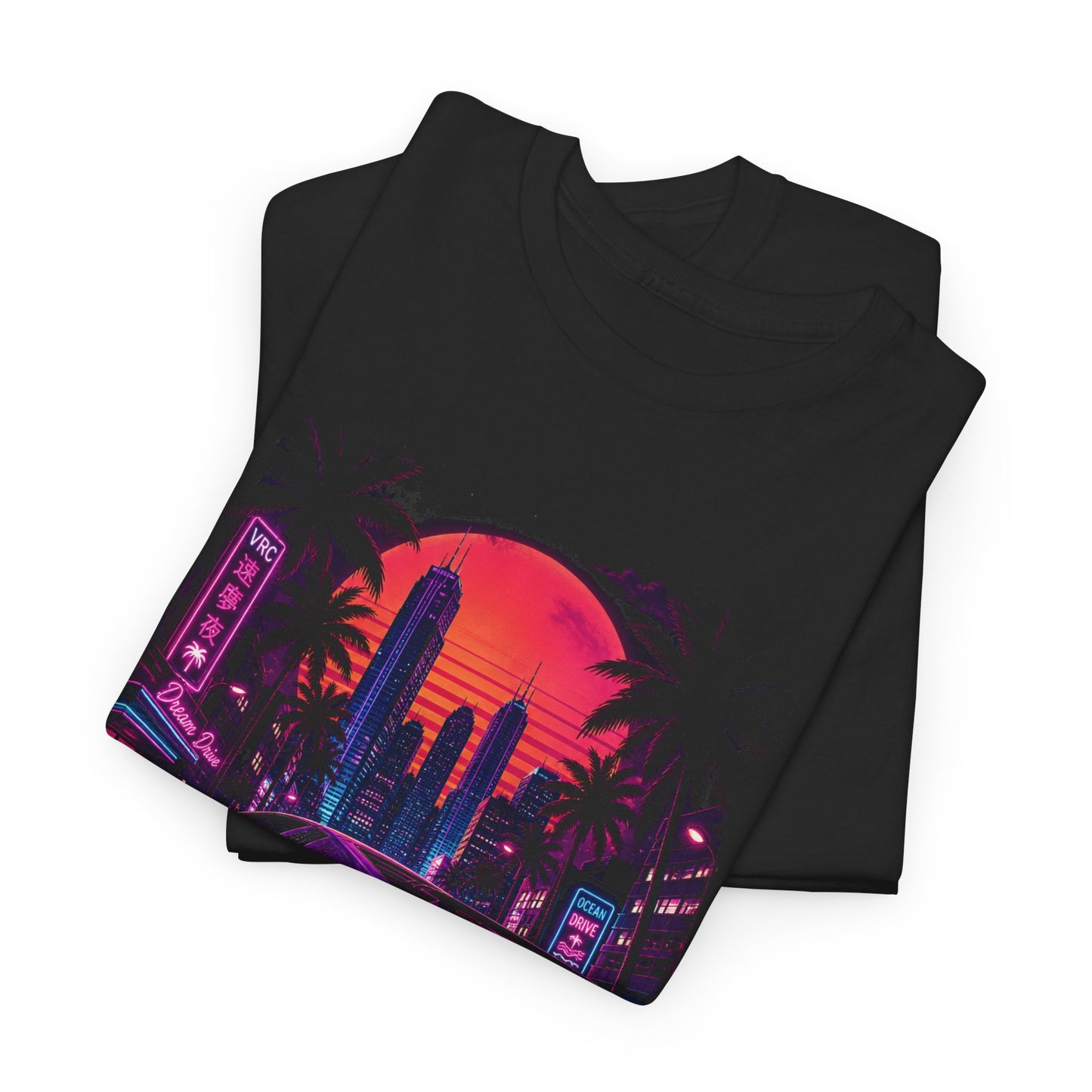 VRC Vice Nights Neon Racing Graphic Tee