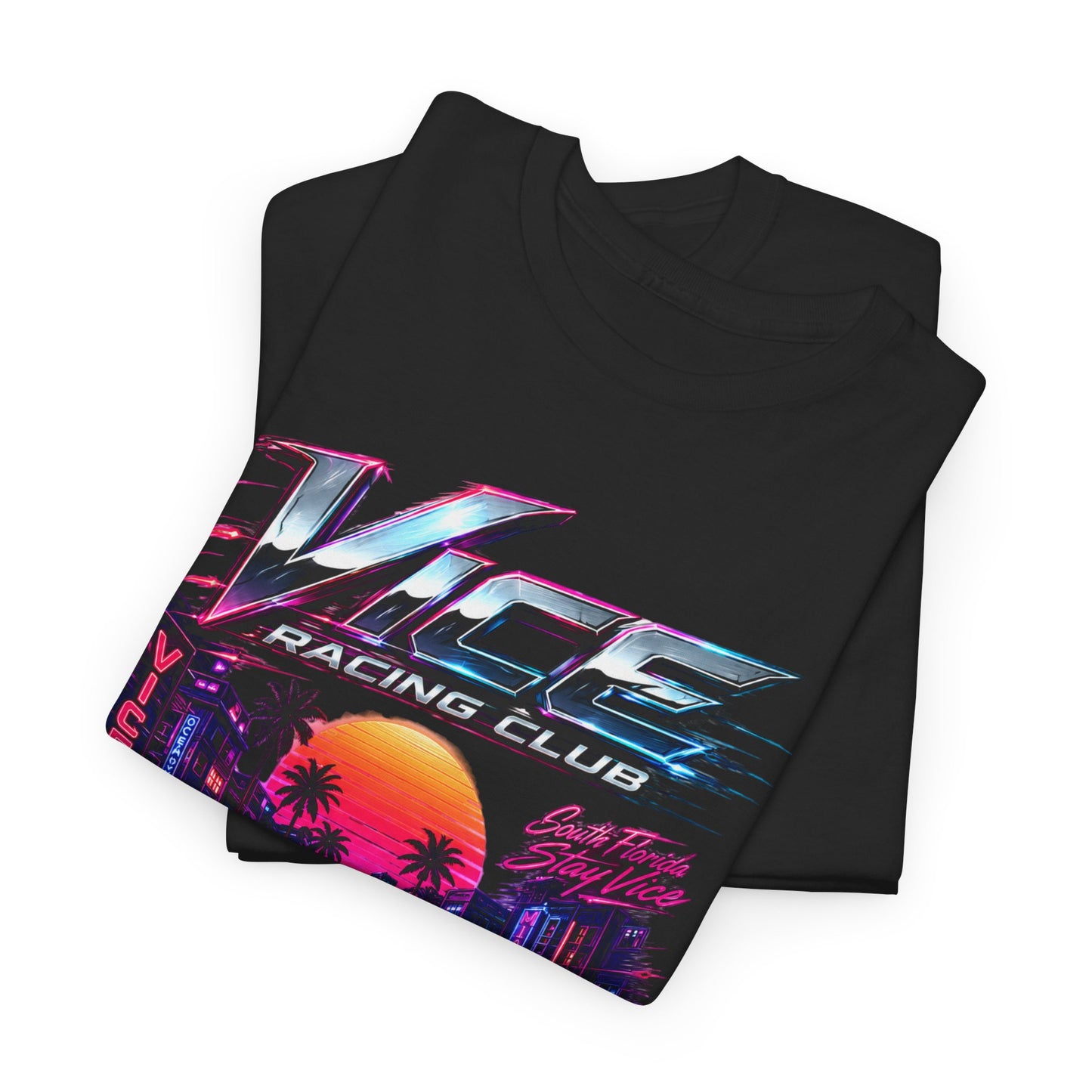 VRC Built for Speed Neon Racing Graphic Tee