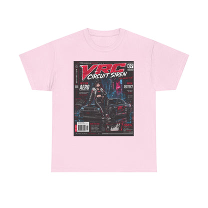 Cyberpunk Tee — "VRC Circuit Siren" Graphic T-Shirt