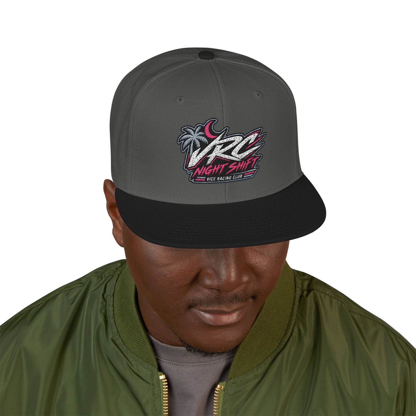 VRC Night Shift Snapback Hat – Vice Racing Club Embroidered Street Racing Cap