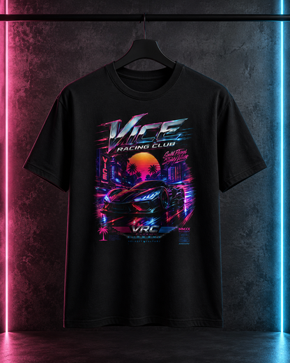 VRC Built for Speed Neon Racing Graphic Tee