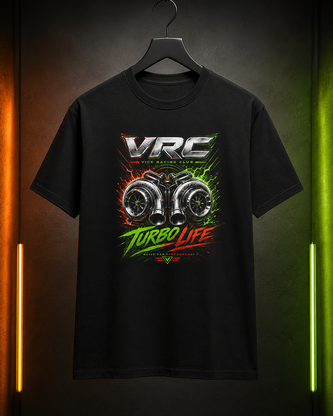 VRC Turbo Life Performance Racing Graphic Tee