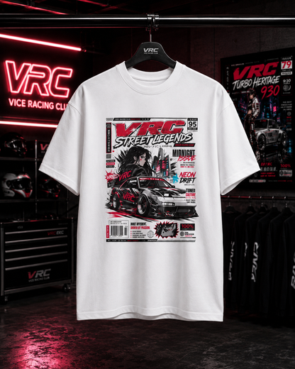VRC Street Legends Tee – Midnight Drift Edition  Description