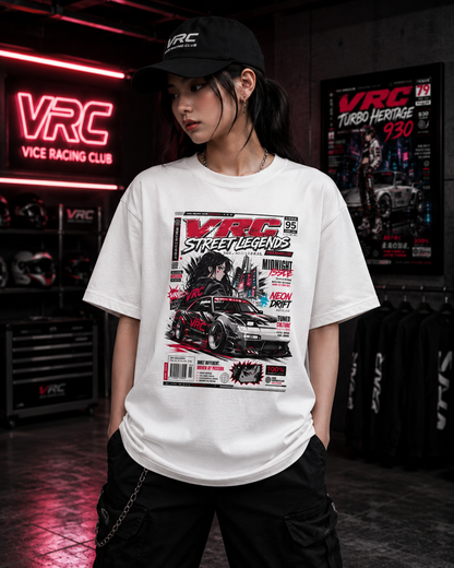 VRC Street Legends Tee – Midnight Drift Edition  Description