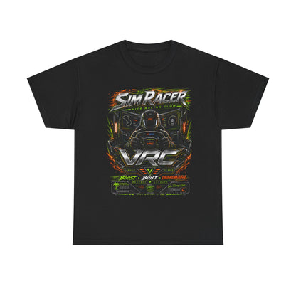 VRC Sim Racer Boost Built Unstoppable Graphic Tee
