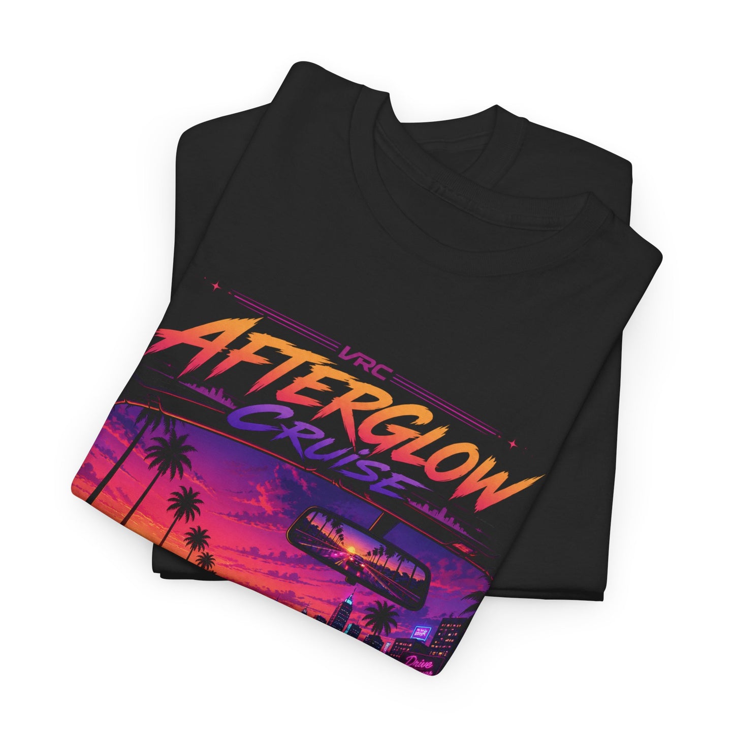 VRC Afterglow Cruise Neon Racing Graphic Tee