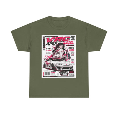 Racing Manga Tee — Apex Angel Street Car Graphic Shirt
