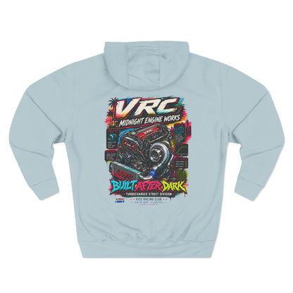 VRC Midnight Engine Works Hoodie – Built After Dark Turbo Racing Hoodie