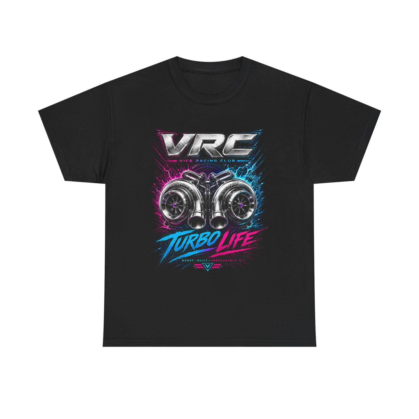 VRC Turbo Life Neon Racing Graphic Tee