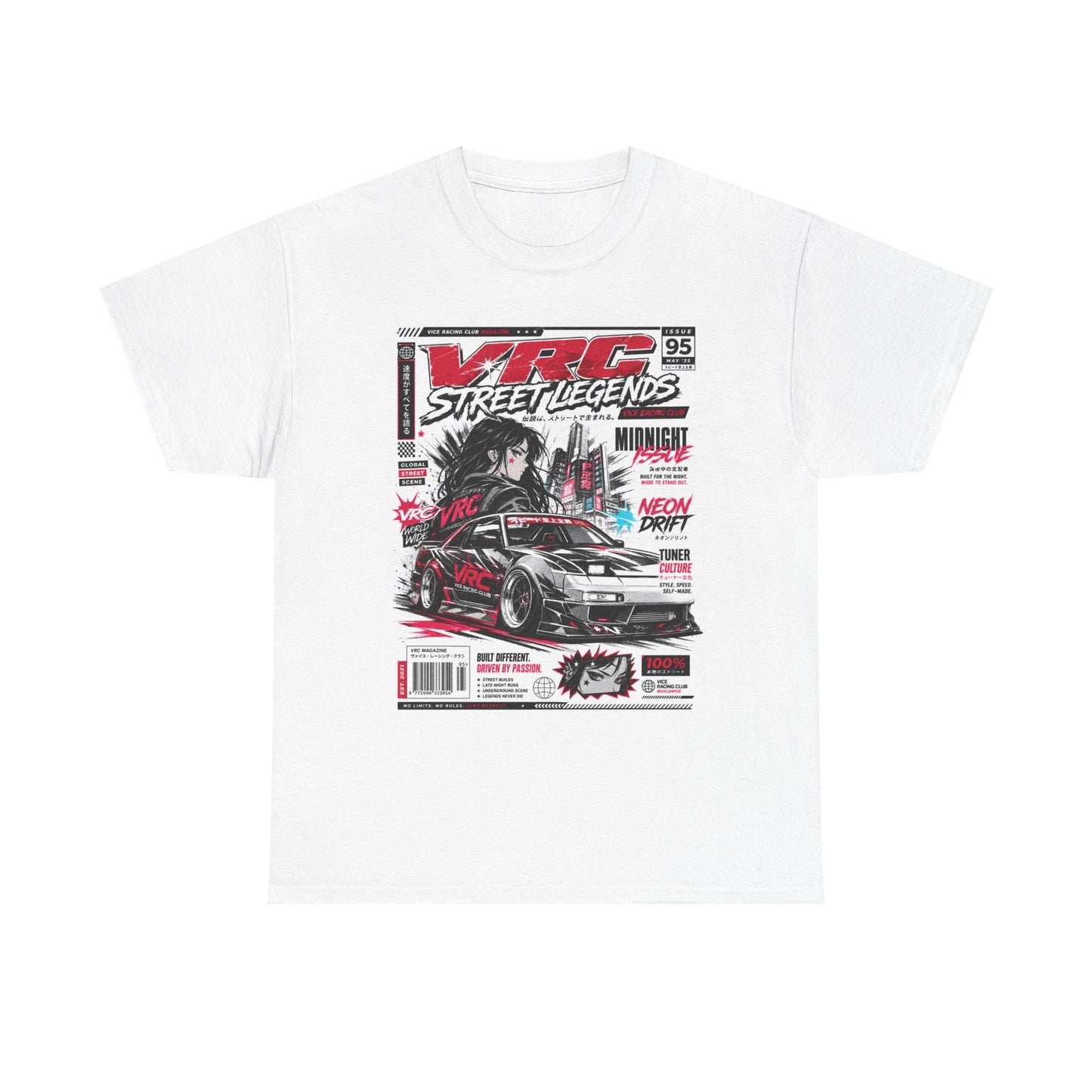 VRC Street Legends Tee – Midnight Drift Edition  Description