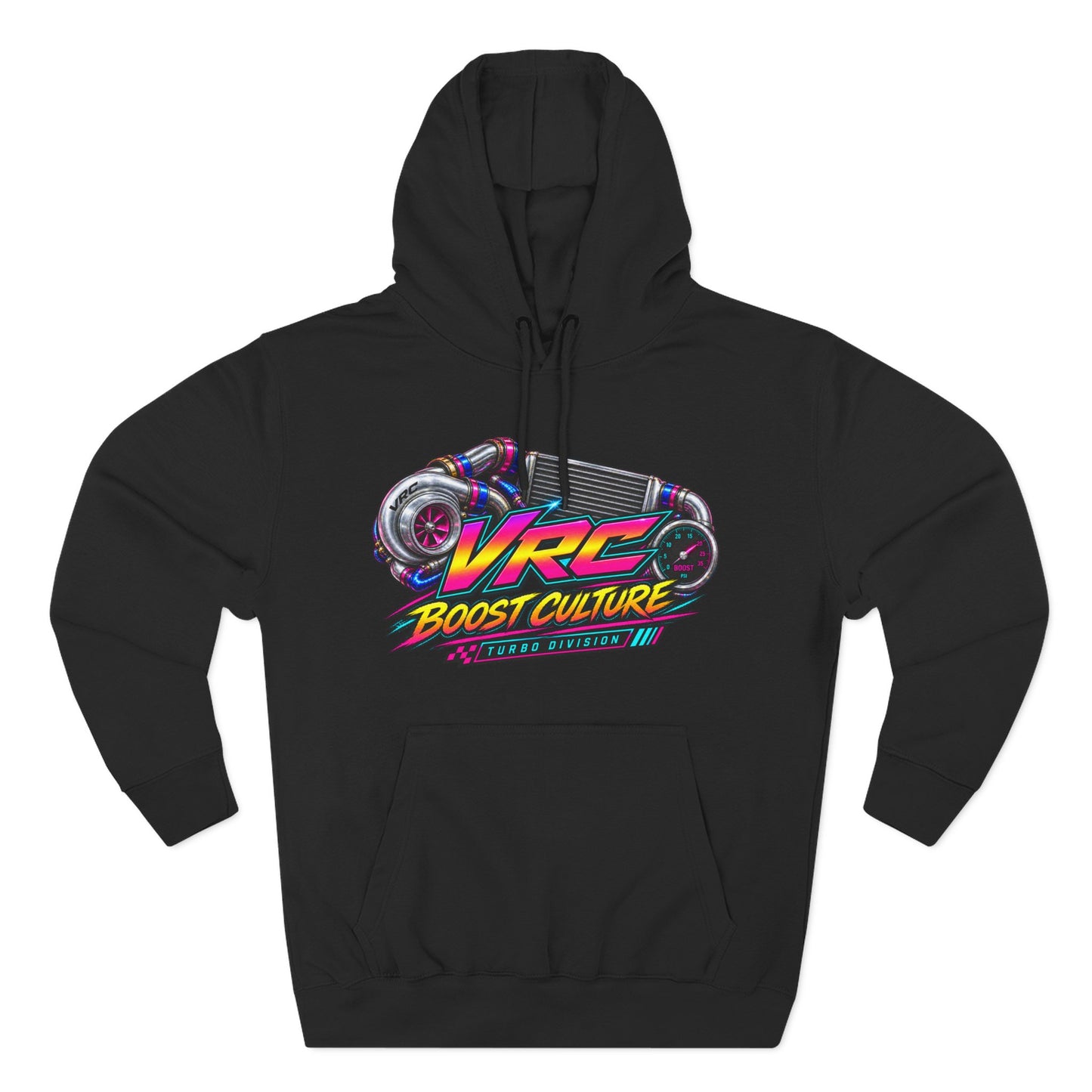 VRC Boost Culture Hoodie – Built Not Bought Turbo Racing Hoodie
