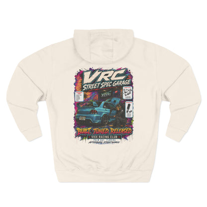 VRC Boost Culture Hoodie – Neon Turbo Street Racing Graphic Hoodie