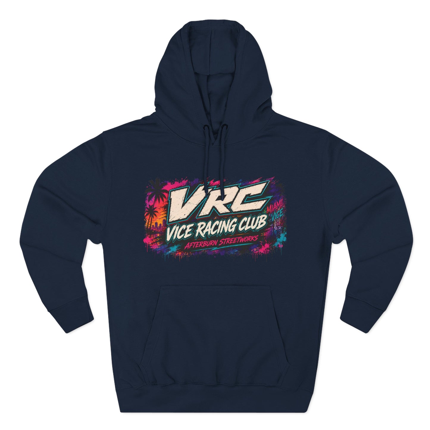 VRC Boost Culture Hoodie – Neon Turbo Street Racing Graphic Hoodie
