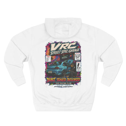VRC Boost Culture Hoodie – Neon Turbo Street Racing Graphic Hoodie