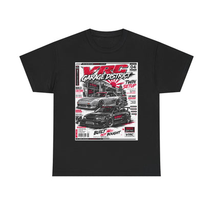 VRC Garage District Twin Setup Graphic Tee – Built Not Bought Shirt