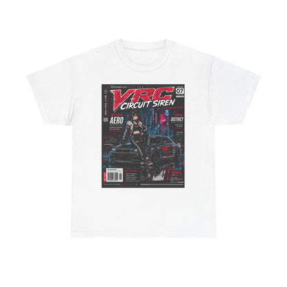Cyberpunk Tee — "VRC Circuit Siren" Graphic T-Shirt