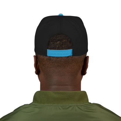 VRC Built after Dark Neon Palm Snapback Hat — 'Built After Dark' Embroidered Cap