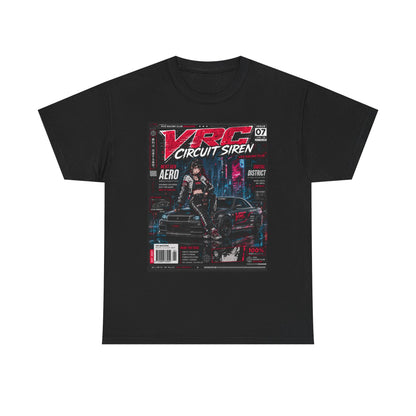 Cyberpunk Tee — "VRC Circuit Siren" Graphic T-Shirt
