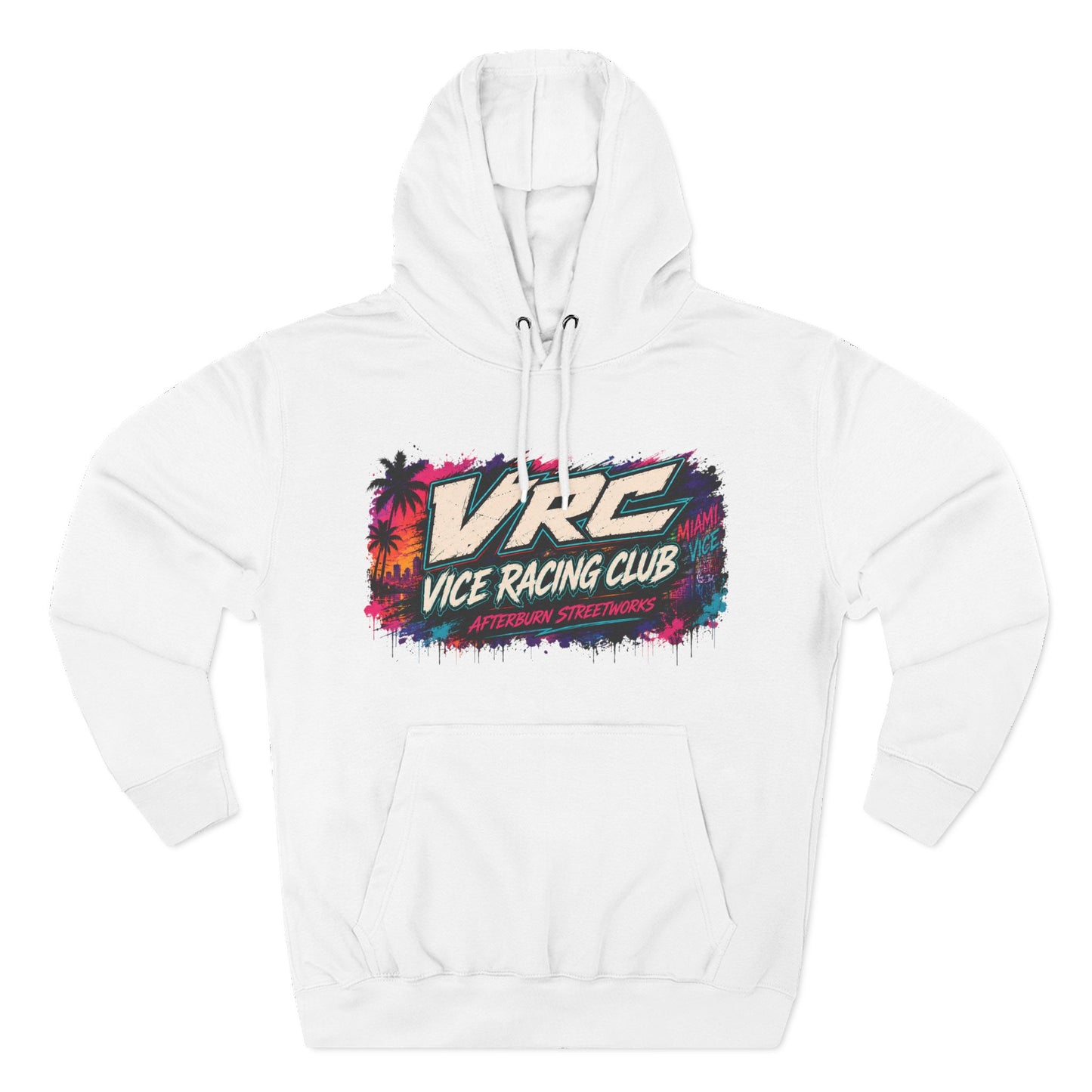 VRC Boost Culture Hoodie – Neon Turbo Street Racing Graphic Hoodie