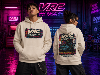 VRC Boost Culture Hoodie – Neon Turbo Racing Hoodie
