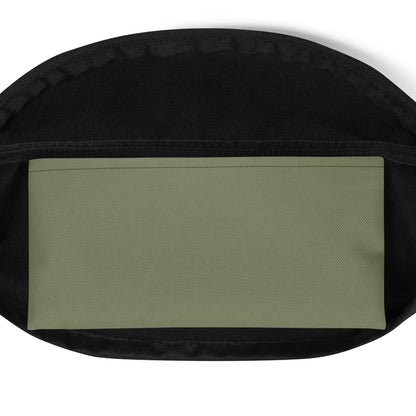 Army Green "All Gas No Brakes" Racing Fanny Pack