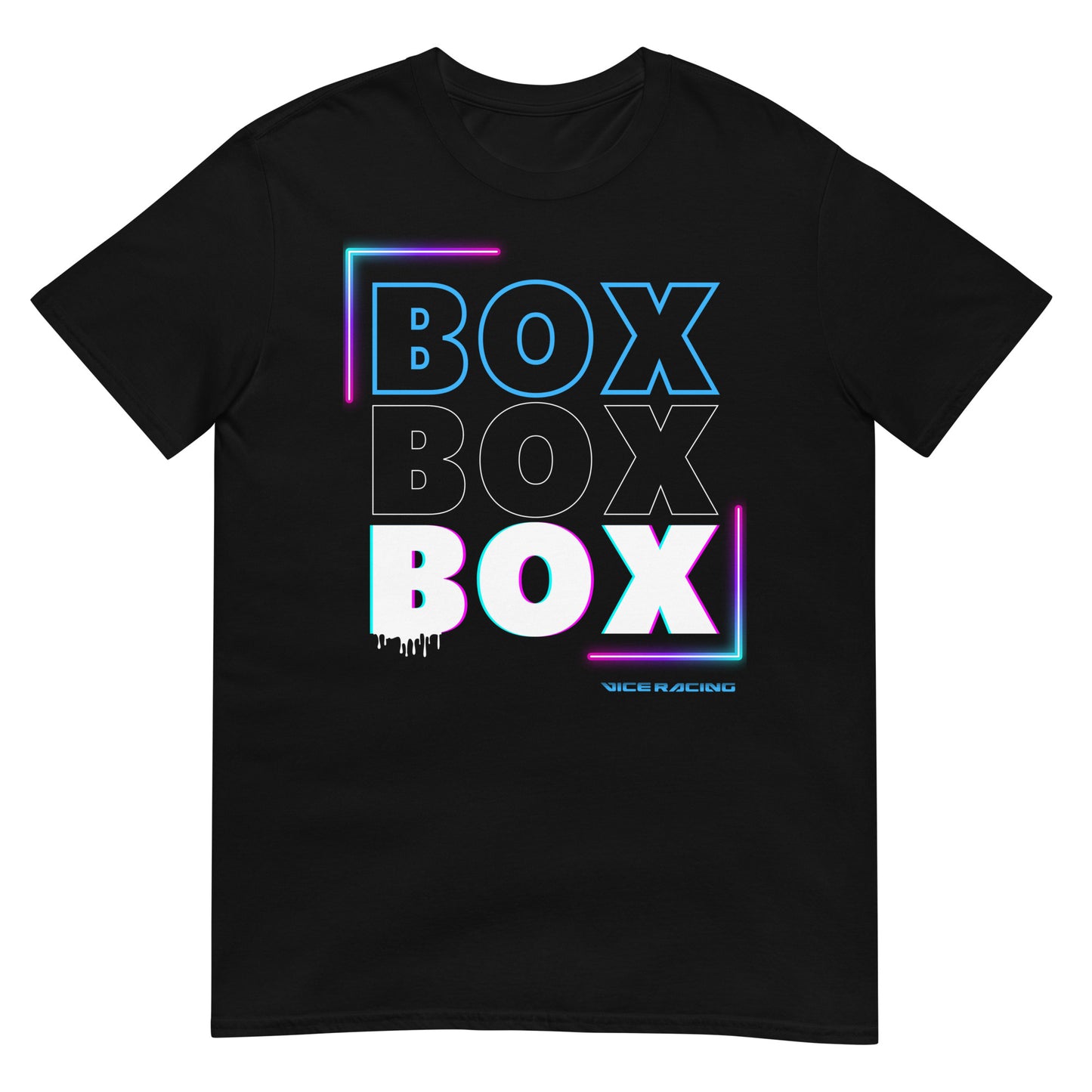 box box box pitcrew racing t-shirt