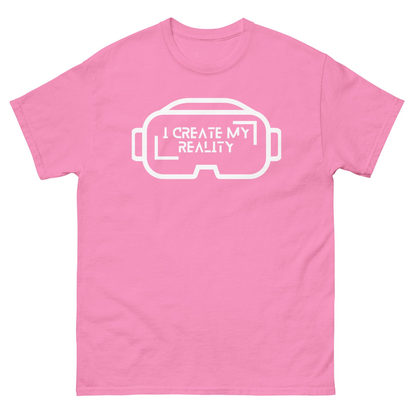 I create my reality virtual reality graphic T shirt