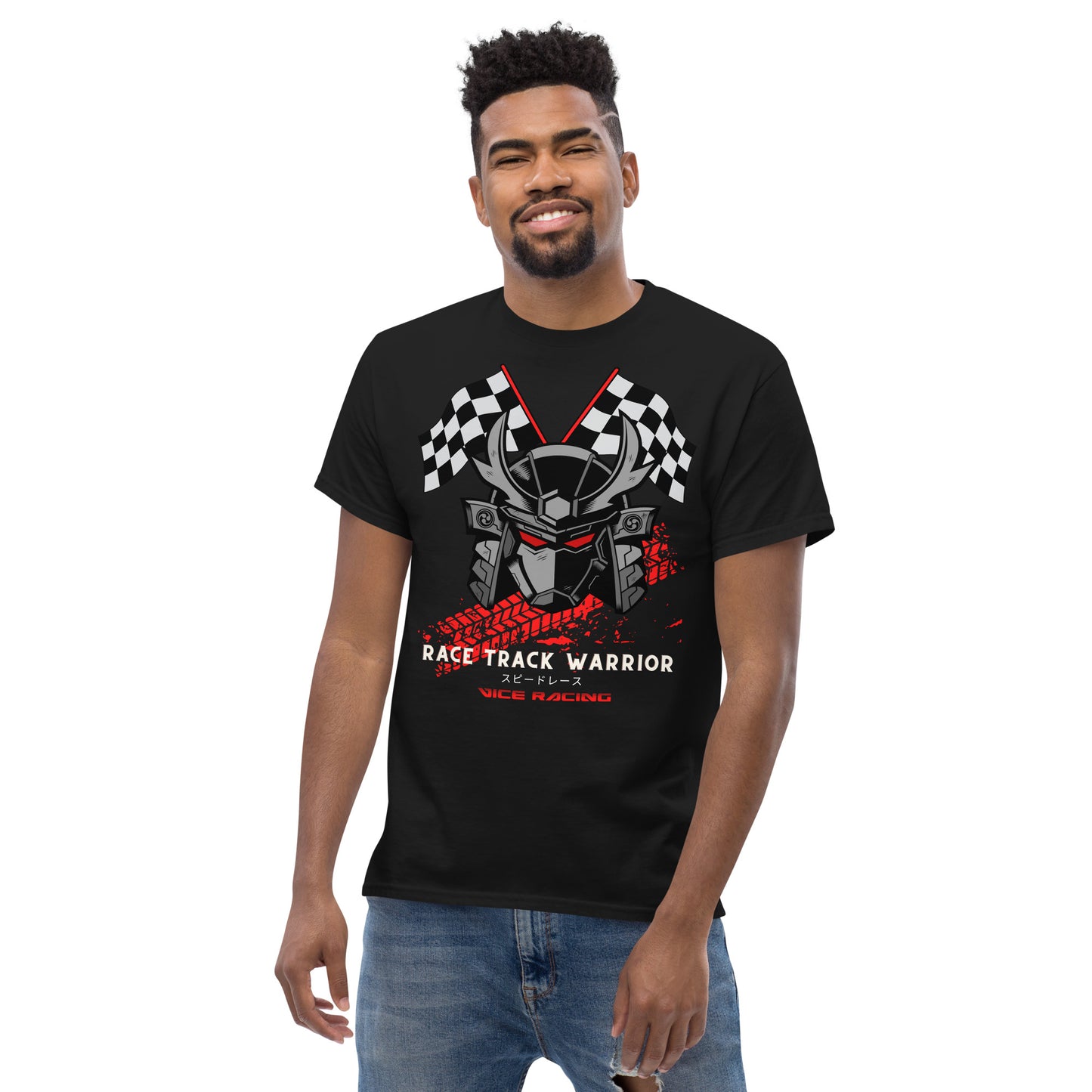 Race Track Warrior Japanese Style T-shirt