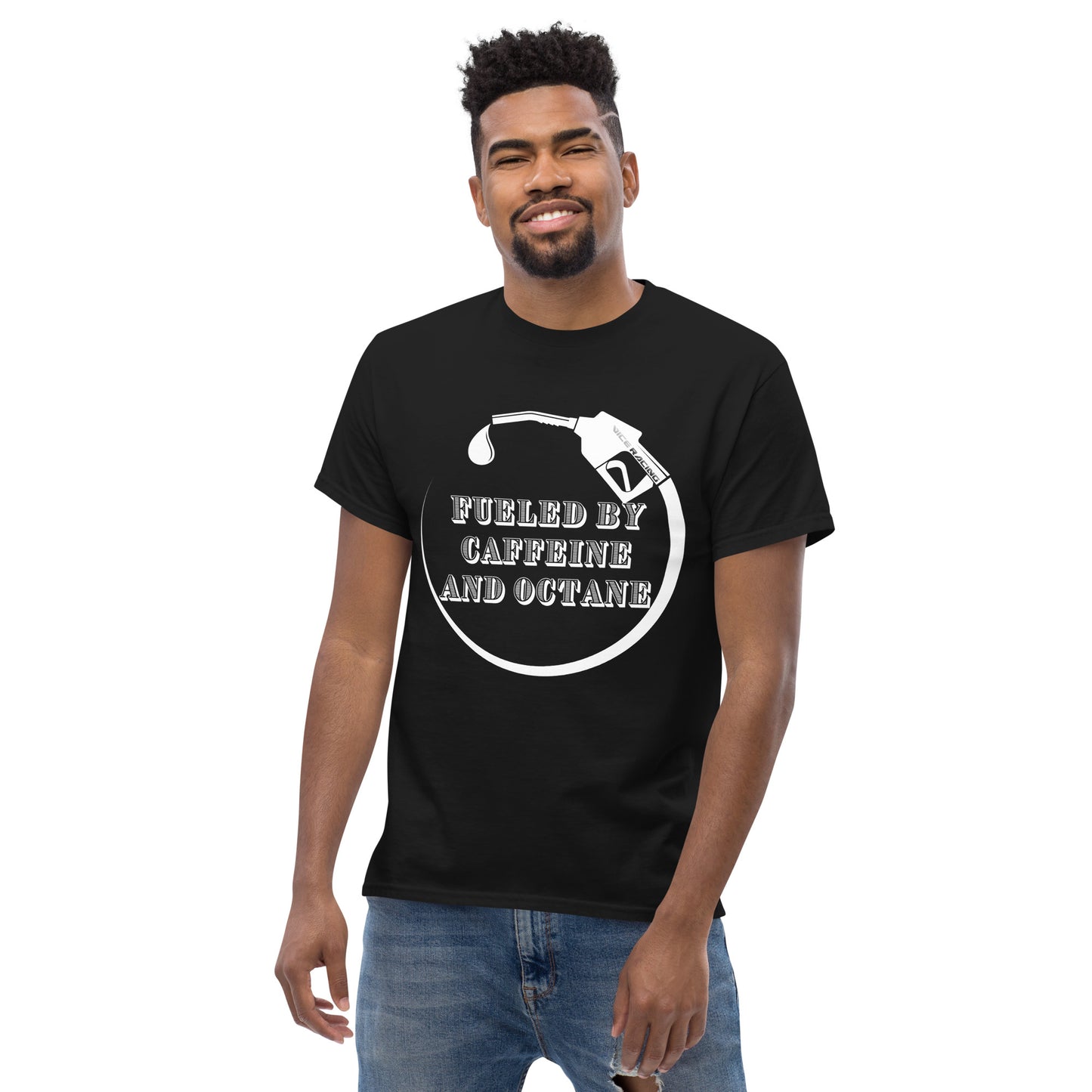 Fueled by Caffeine and Octane T-shirt