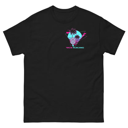 Vice Racing Motorsport Helmet and Palm Tree Logo T-shirt