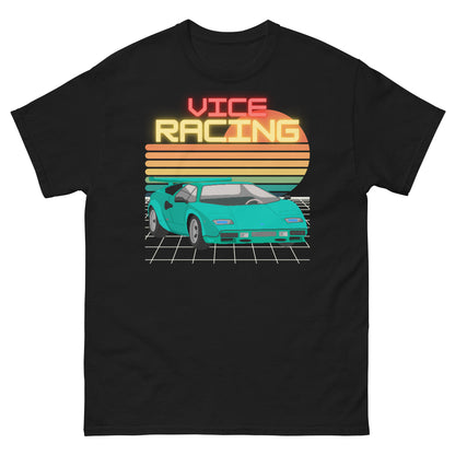 Retro Video Game Lamborghini T-shirt