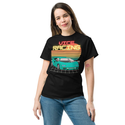 Retro Video Game Lamborghini T-shirt